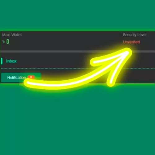 Select "Account Verification" on baji 365
