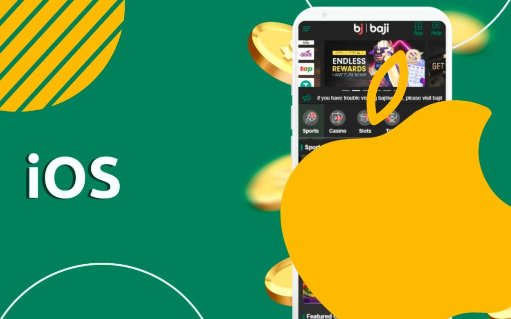 Baji Betting and Casino app for IOS