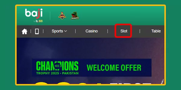 baji slot bd login step 5