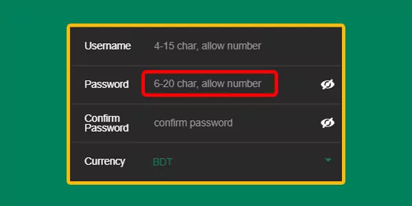 baji 888 live login password step 4