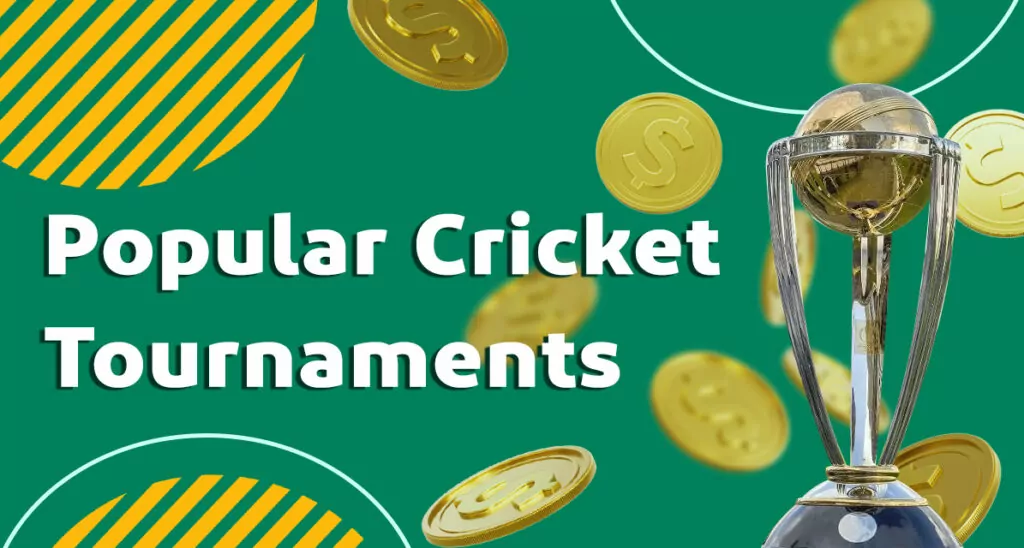 Most popular cricket tournaments for betting on Baji